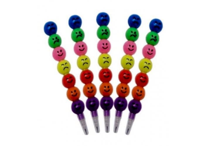 EMOJİLİ YUMURTLAYAN KURŞUN KALEM 4 LÜ