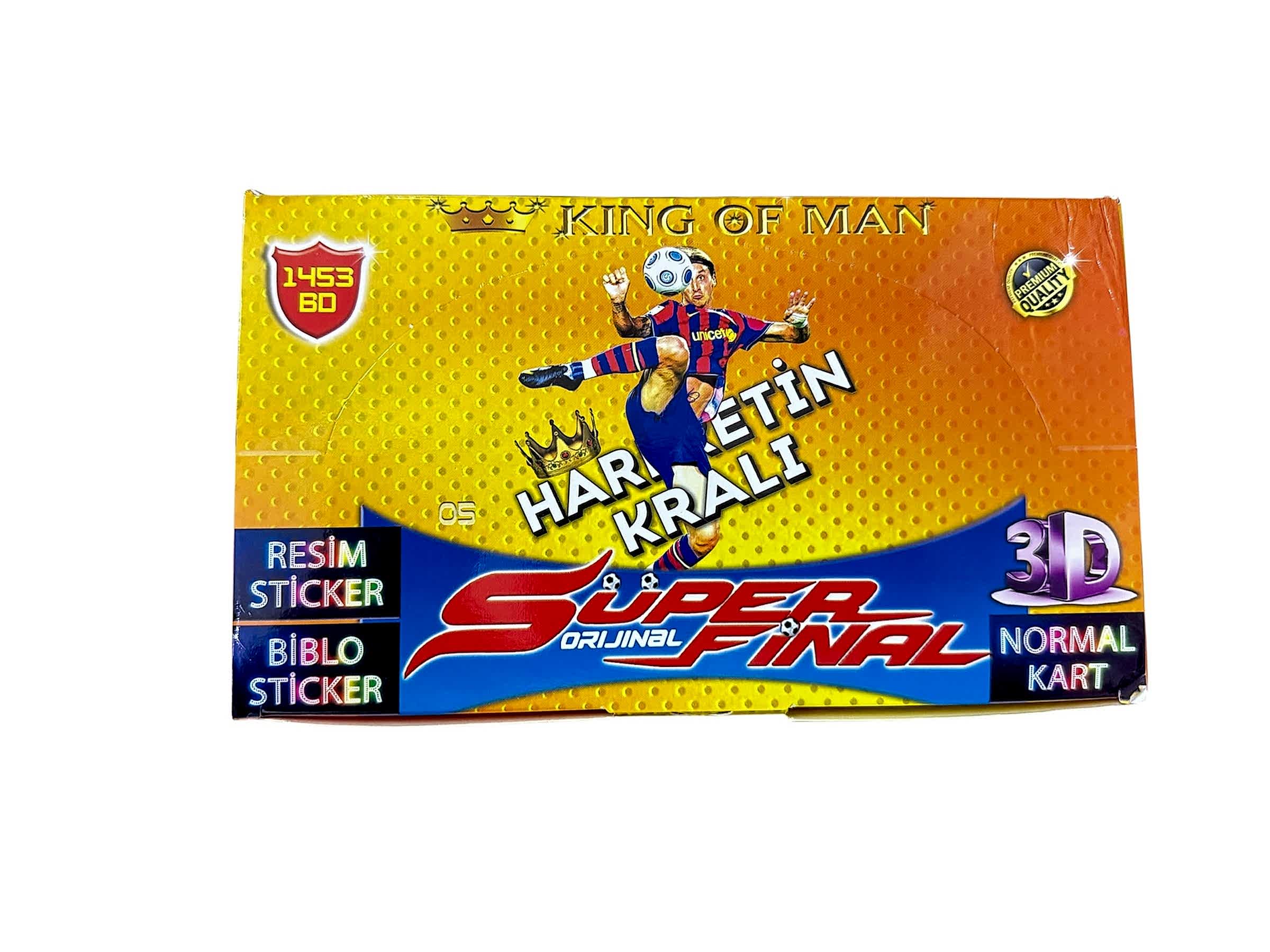 SÜPERFİNAL HAREKETİN KRALI OYUNCU KARTI 40 LI